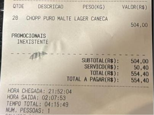 Militar do Exército é preso após confusão em bar por dívida de R$ 554